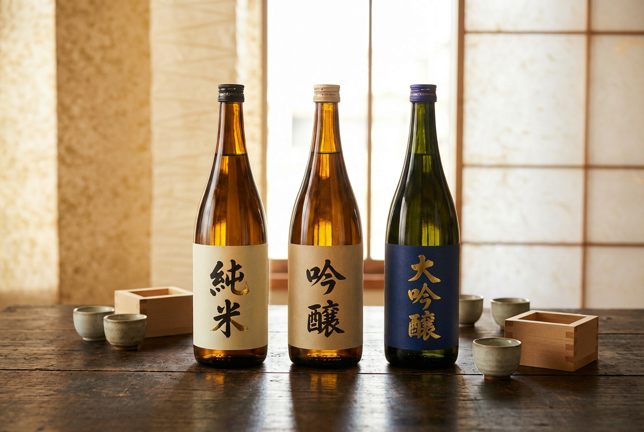 純米・吟醸・大吟醸…もう混乱しない！特定名称酒の超わかりやすい違いと選び方