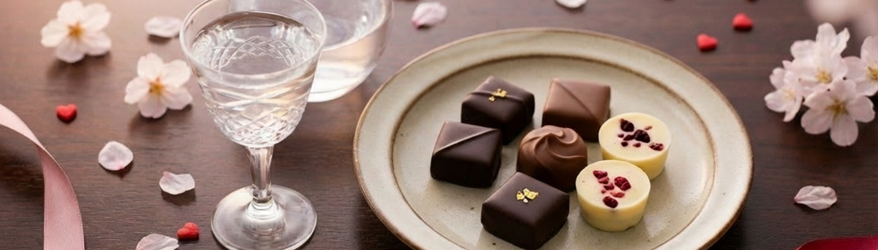 バレンタインを彩る！チョコレート×日本酒 至福のペアリング3選